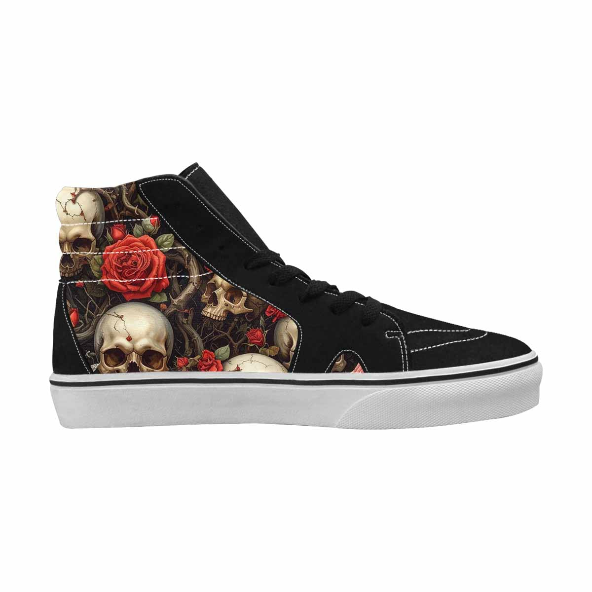 MEN'S More Overlapping Ontop Each High Top Canvas Neon Fantasy Shoes