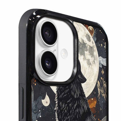 iPhone 17 Case — Small Wolf Silhouette And Original Art, Custom Phone Case
