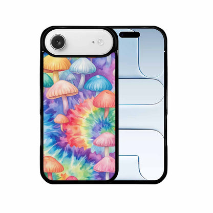 iPhone 17 Air Case — Mushrooms Tie Dyemushrooms Pat K7q Tie, Custom Printed Phone Case