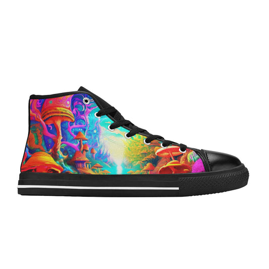 MEN'S Psyc Fantasy Art Men’S High Top Canvas Y2K Custom Shoes