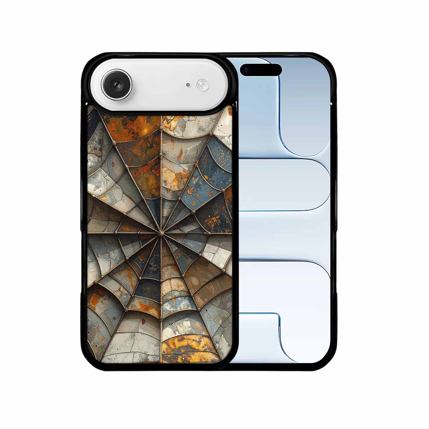 iPhone 17 Air Case — Foil Galaxy Art Spider Galaxy Space, Customized Protective Case