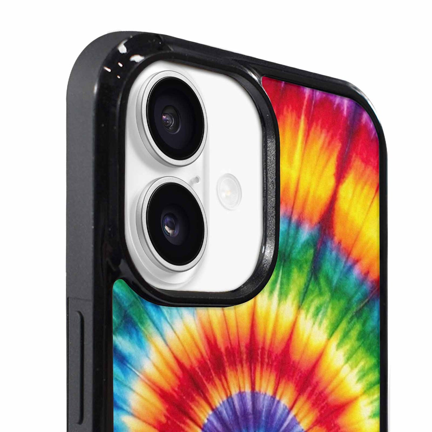 iPhone 17 Case — Rainbow Spiral Tie Dye Alt Tie, Custom Phone Case