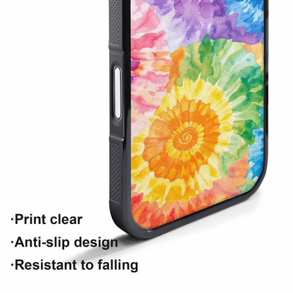 iPhone 17 Pro Max Case — Small Tie Dye Swirl Tie Dye, Unique Phone Case Design