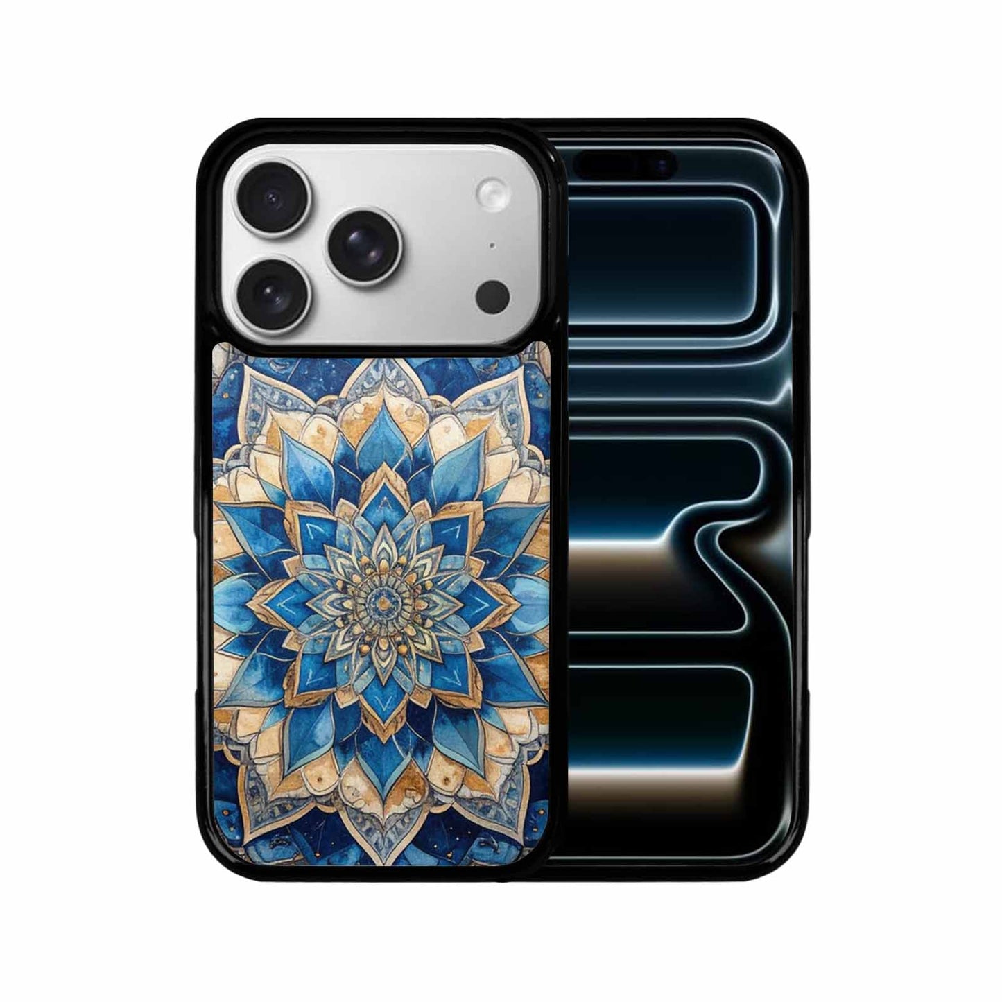 iPhone 17 Pro Case — Small Mandala Pattern Randomly Varying Floral, Custom Designed Case Cover