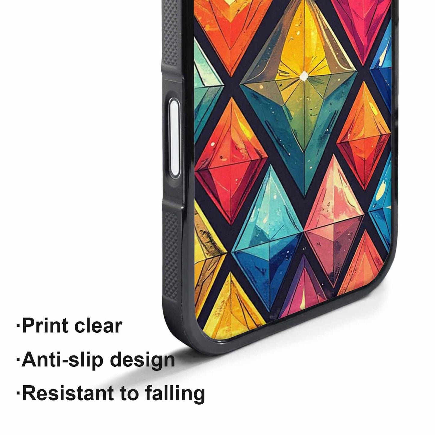 iPhone 17 Pro Case — Vintage Summer Diamond Retro Vintage, Custom Phone Case