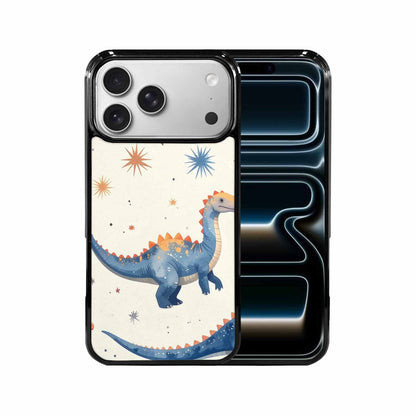 iPhone 17 Pro Max Case — Retro Dinosaurs Star Galaxy Space, Unique Phone Case Design