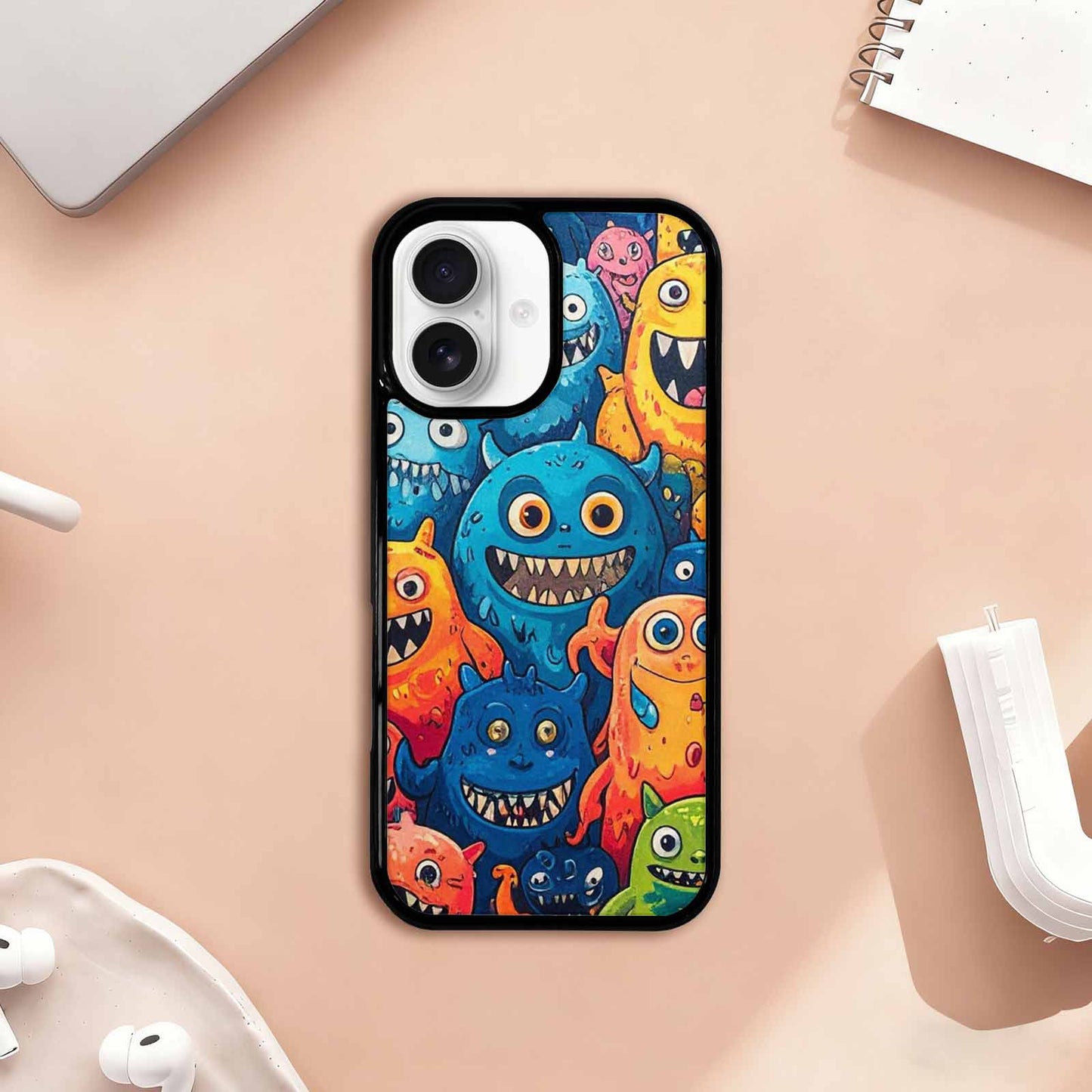 iPhone 17 Case — Monsters (general) Cartoon Monsters Cartoon Cute, Custom Made Phone Cover