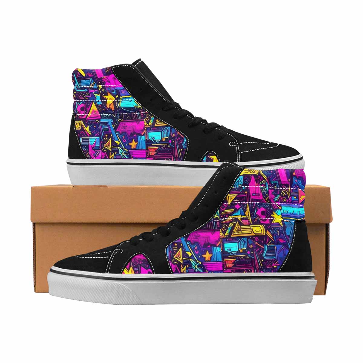 MEN'S 80s Retro Motif Pdo Ferion