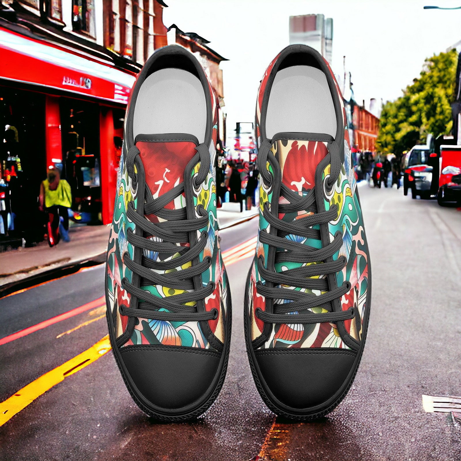 Japanese Fish Art - Freaky Shoes®