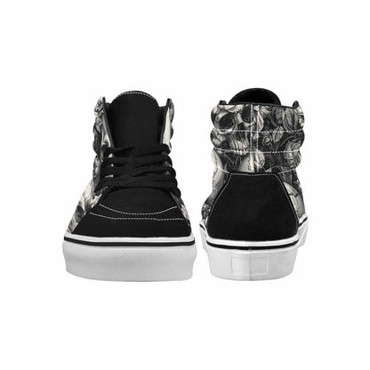 MEN'S Skulls Roses Pen Ink High Top Canvas Y2K Sneakers