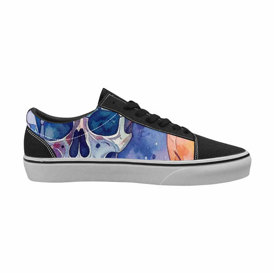 WOMEN'S Kulls - Watercolor Canvas Lace-Up Y2K Custom Shoes