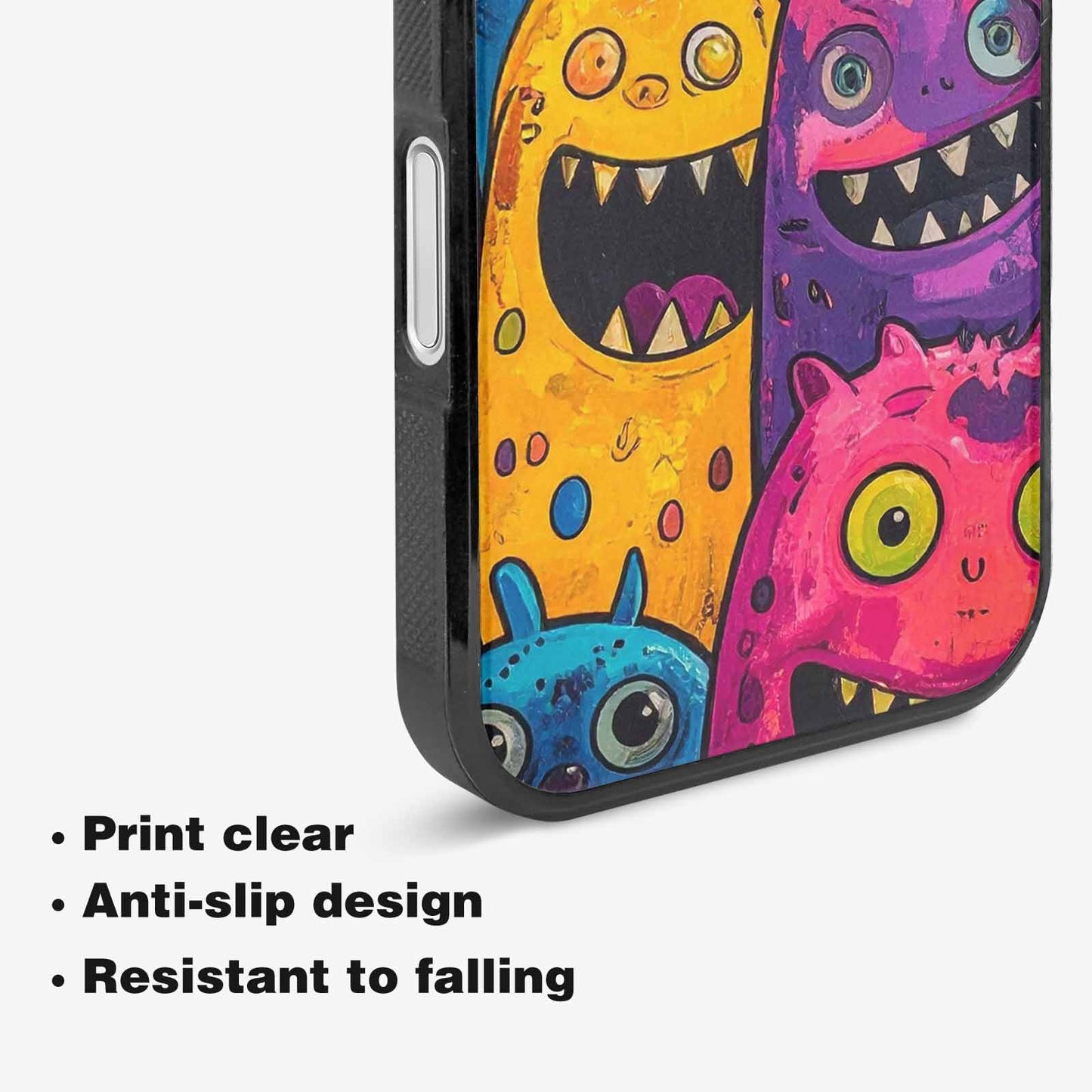 iPhone 16 Plus Case — Goofy Cartoon Monster, Custom Made Phone Cover