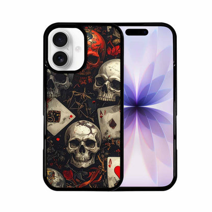 iPhone 17 Case — Skull Dark Art Gothic Print Gothic, Custom Made Phone Cover