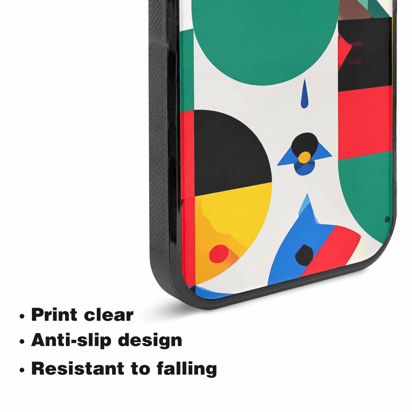 iPhone 15 Plus Case — 1960s Mod Cartoon Art Pattern, Custom Printed Phone Case