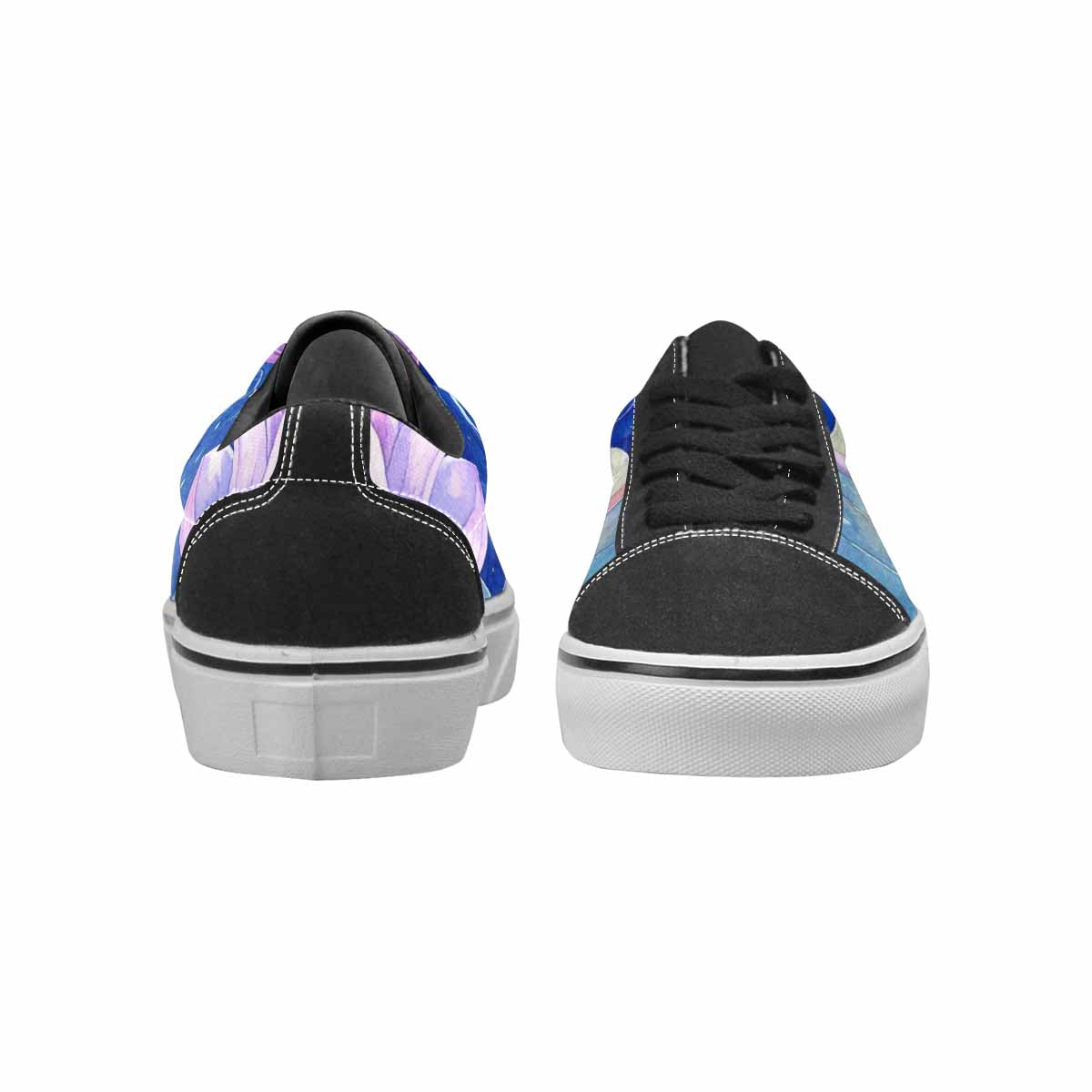 MEN'S Water Lilies Impressionist Canvas Lace-Up Aesthetic Sneakers