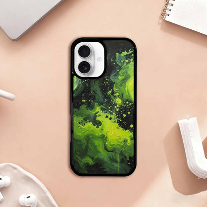 iPhone 17 Case — Seamless Repeating Pattern Of Galaxy Space, Custom Art Phone Cover