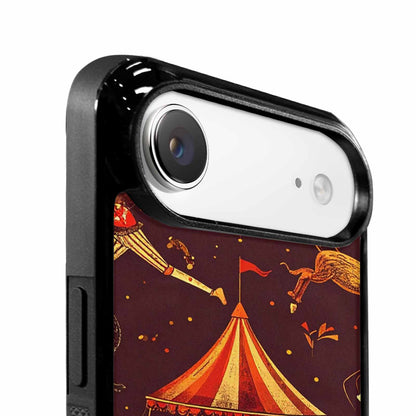 iPhone 17 Air Case — Vintage Circus Art Pattern Retro Vintage, Custom Made Phone Cover