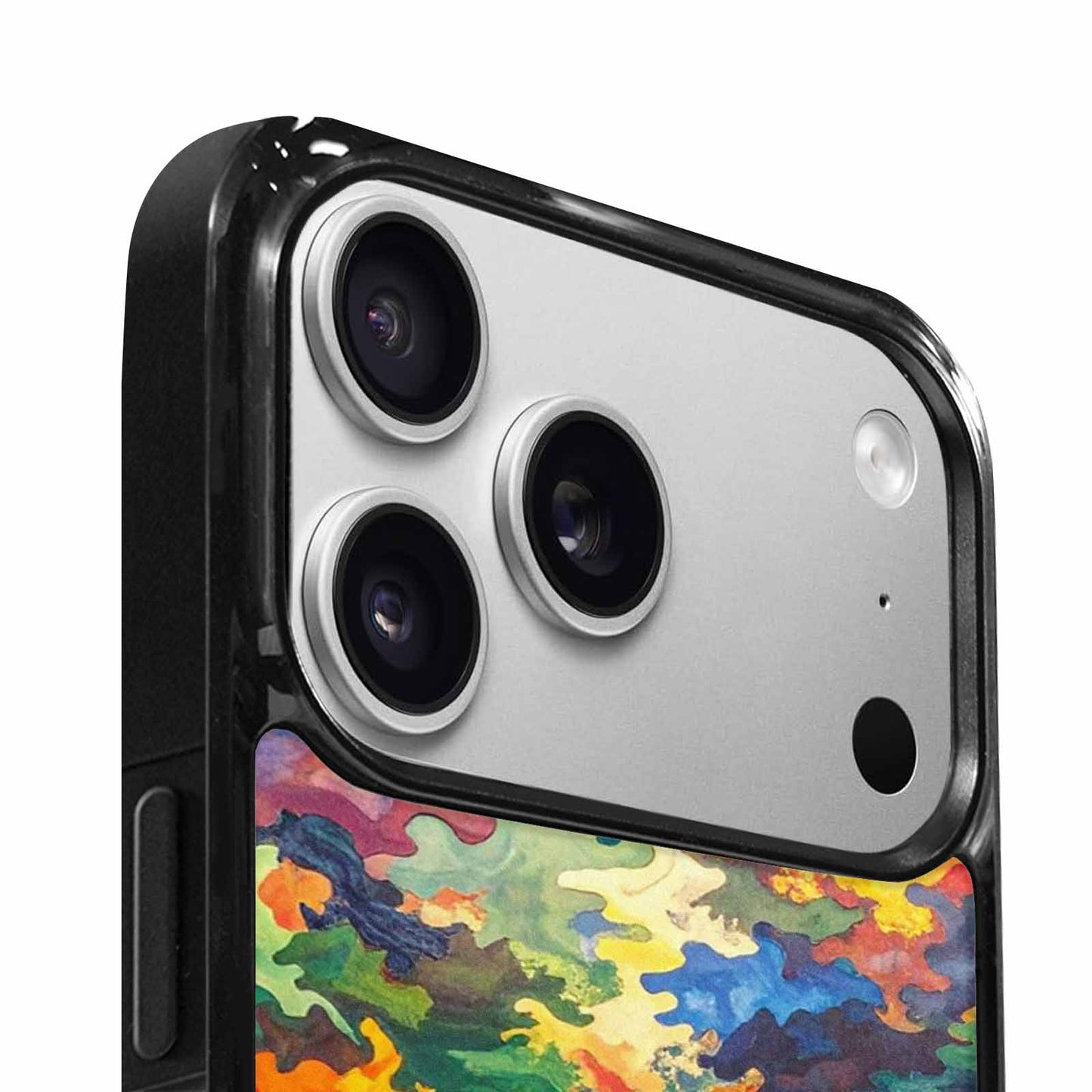iPhone 17 Pro Max Case — Camo Patches Full Color Camo, Original Design Phone Case