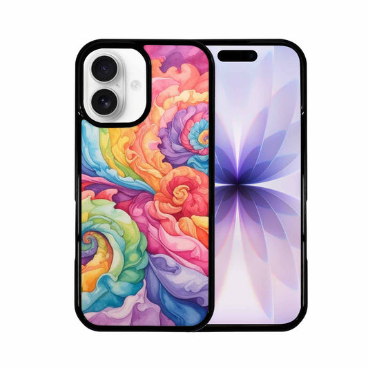 iPhone 17 Case — Tie Dye Swirls Tie Dye Tie, Personalized Phone Case