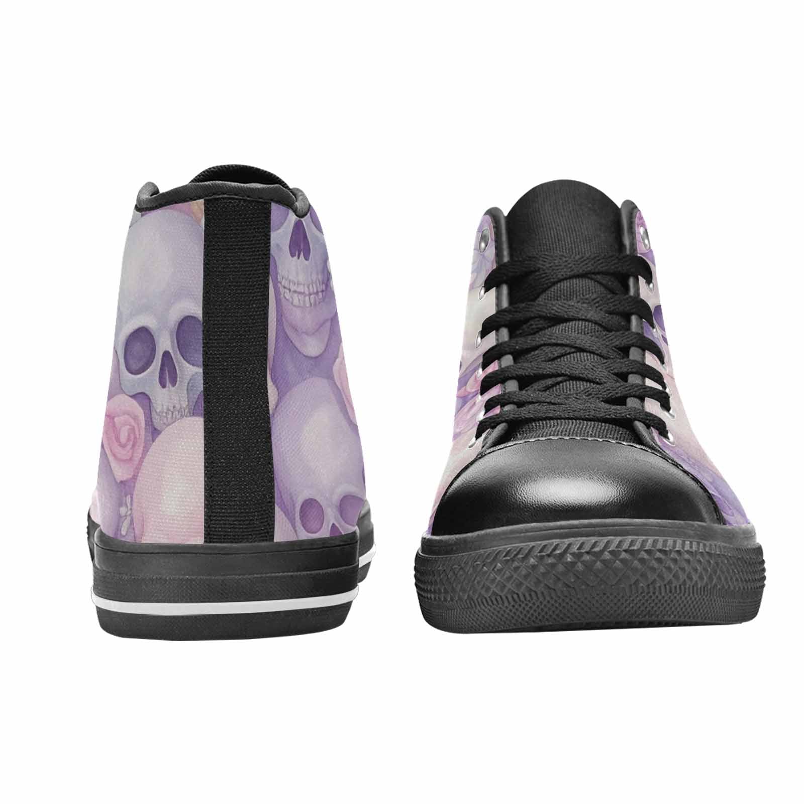 MEN'S Skulls - Pastel High Top Canvas Surreal Shoes