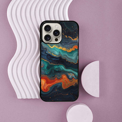 iPhone 16 Pro Max Case — Marble Dark, Original Design Phone Case