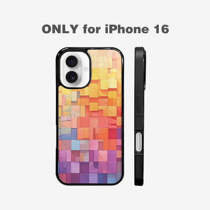 iPhone 16 Case — Color Gradient Fade Pattern Hundreds Of, Original Design Phone Case