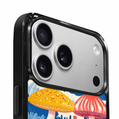 iPhone 17 Pro Max Case — Vintage Dinosaurs Mushroom Retro Vintage, Personalized Phone Case