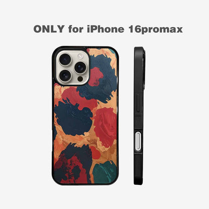 iPhone 16 Pro Max Case — Leopard Wallpaper Print Custom, Custom Printed Phone Case