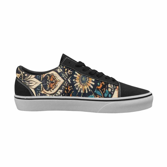 MEN'S Mandala Canvas Lace-Up Vibrant Chaos Sneakers