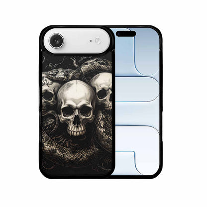 iPhone 17 Air Case — Skull Dark Art Gothic Print Gothic, Custom Art Phone Cover
