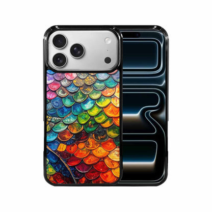 iPhone 17 Pro Max Case — Reptile Scale Full Color Original Art, Custom Designed Case Cover