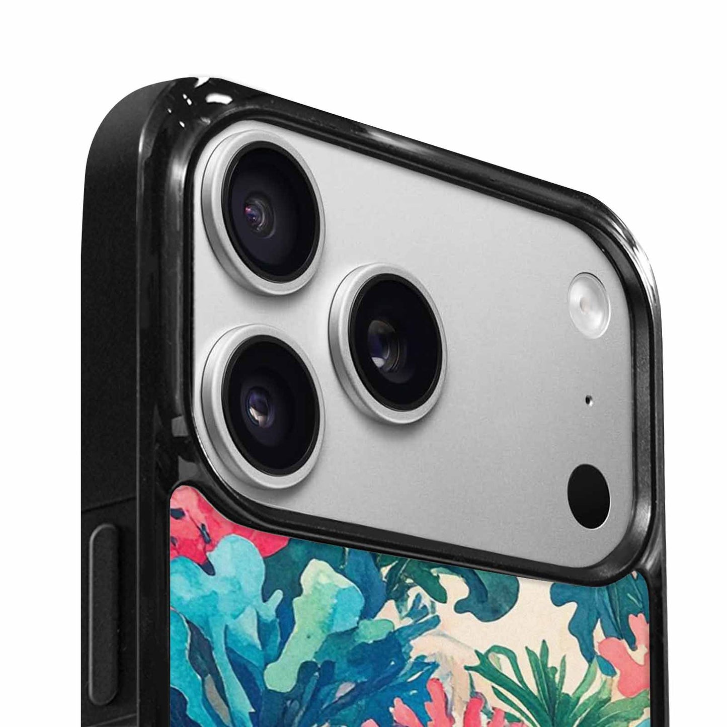 iPhone 17 Pro Case — Seamless Tileable Pattern Of Overlapping Camo, Custom Art Phone Cover