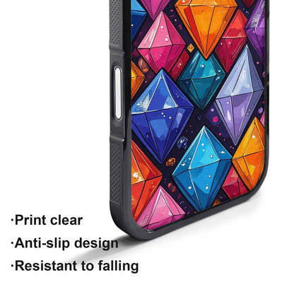 iPhone 17 Pro Case — Vintage Summer Diamond Retro Vintage, Custom Art Phone Cover