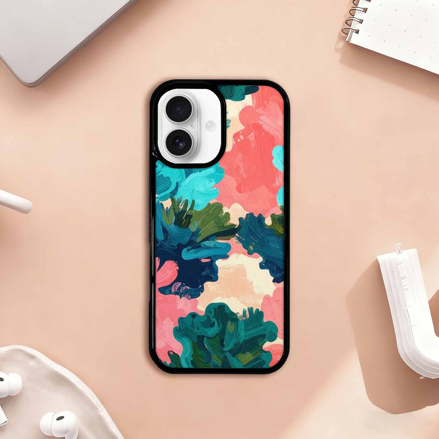iPhone 17 Case — Seamless Tileable Pattern Of Camo, Custom Made Phone Cover