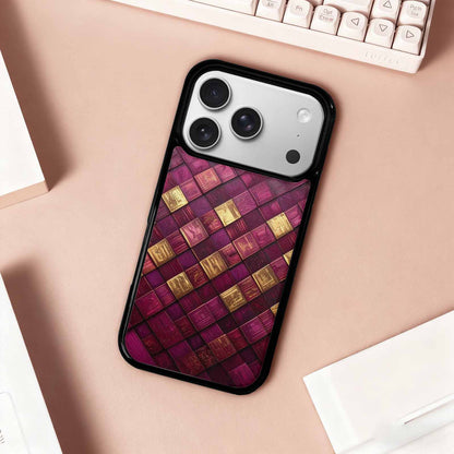 iPhone 17 Pro Case — Seamless Tileable Pattern Of Overlapping Original, Customized Protective Case