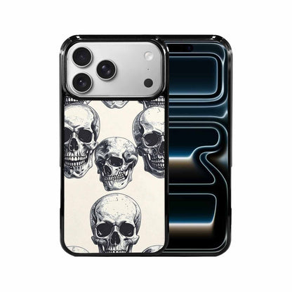 iPhone 17 Pro Max Case — Skull Dark Art Gothic Print Gothic, Unique Phone Case Design