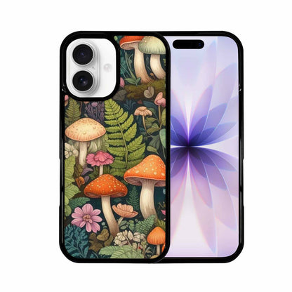 iPhone 17 Case — Mushrooms Botanicalmushrooms P Kzu Floral, Customized Protective Case