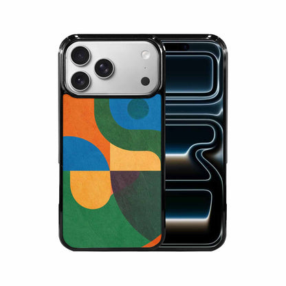 iPhone 17 Pro Max Case — Memphis Art Pattern (1) Retro Vintage, Customized Protective Case