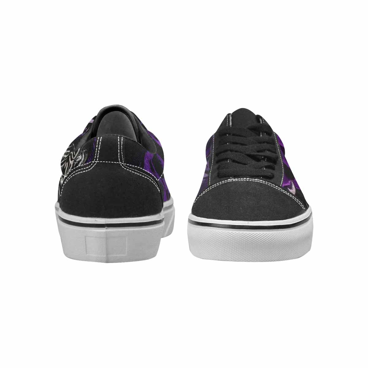 WOMEN'S Animal Print Lace-Up Canvas Kaleidoscope Sneakers