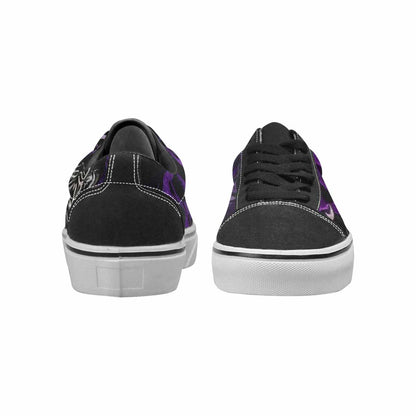 WOMEN'S Animal Print Lace-Up Canvas Kaleidoscope Sneakers