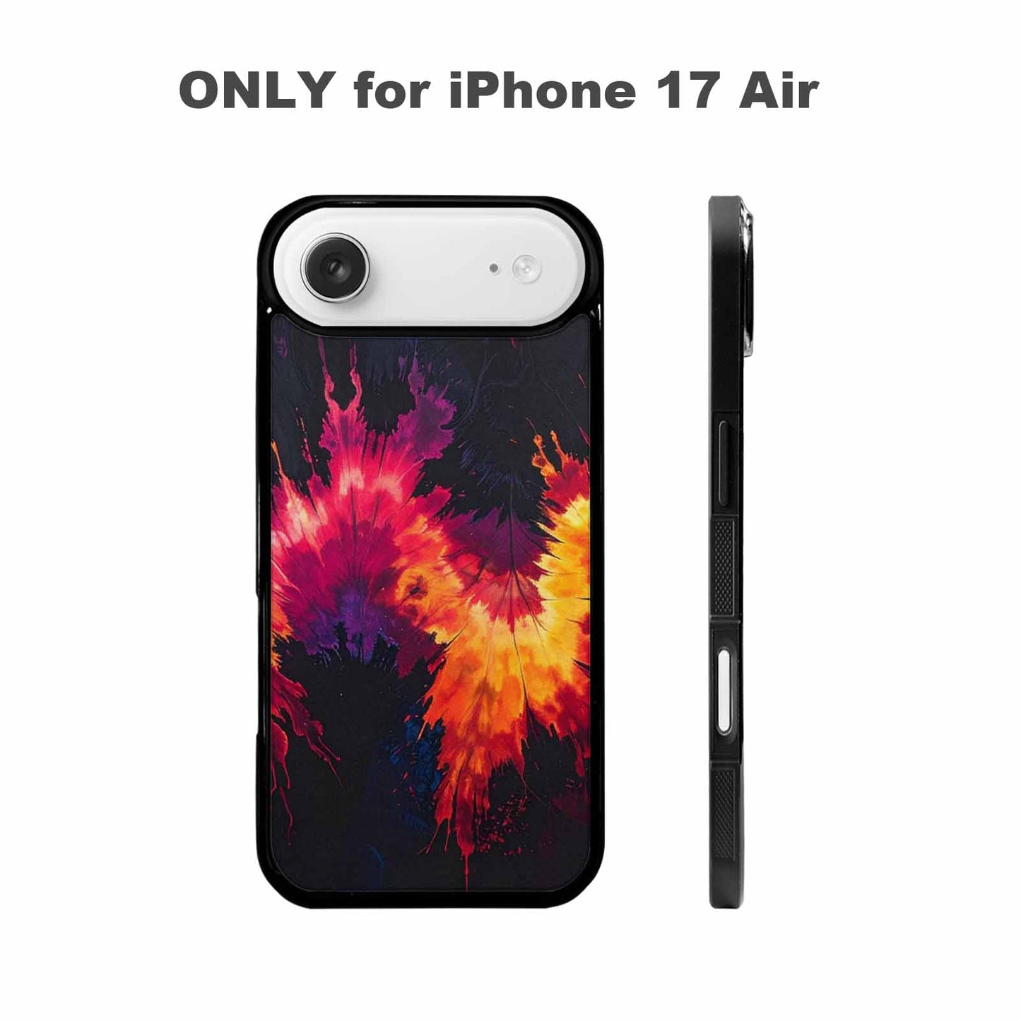 iPhone 17 Air Case — Tie Dye Dark Tie Dye, Custom Designed Case Cover