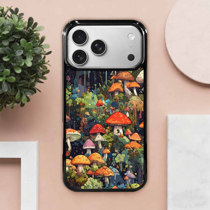 iPhone 17 Pro Max Case — Mushrooms Camomushrooms Patter Big Camo, Custom Phone Case