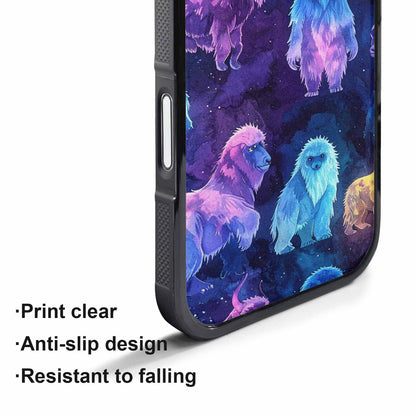 iPhone 17 Pro Max Case — Watercolor Cryptid Folklore Watercolor Abstract, Custom Print Case Cover