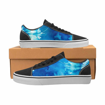 WOMEN'S Tie Dye - Canvas Lace-Up Surreal Custom Sneakers