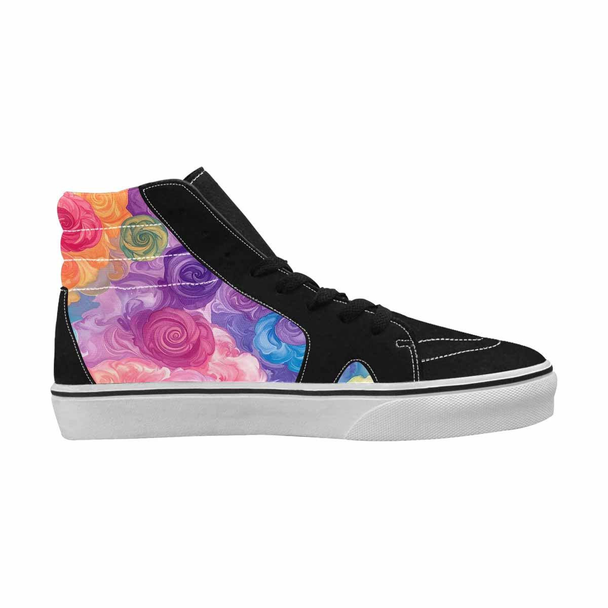 MEN'S Tie High Top Canvas Surreal Shoes