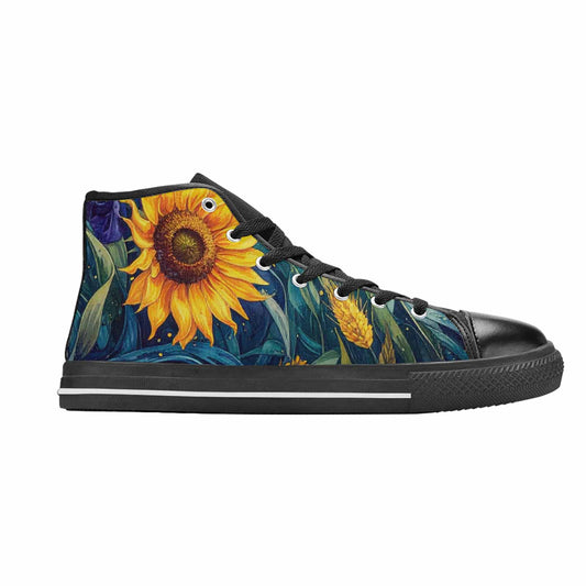 MEN'S Blend All Versions High Top Canvas Vibrant Chaos Sneakers