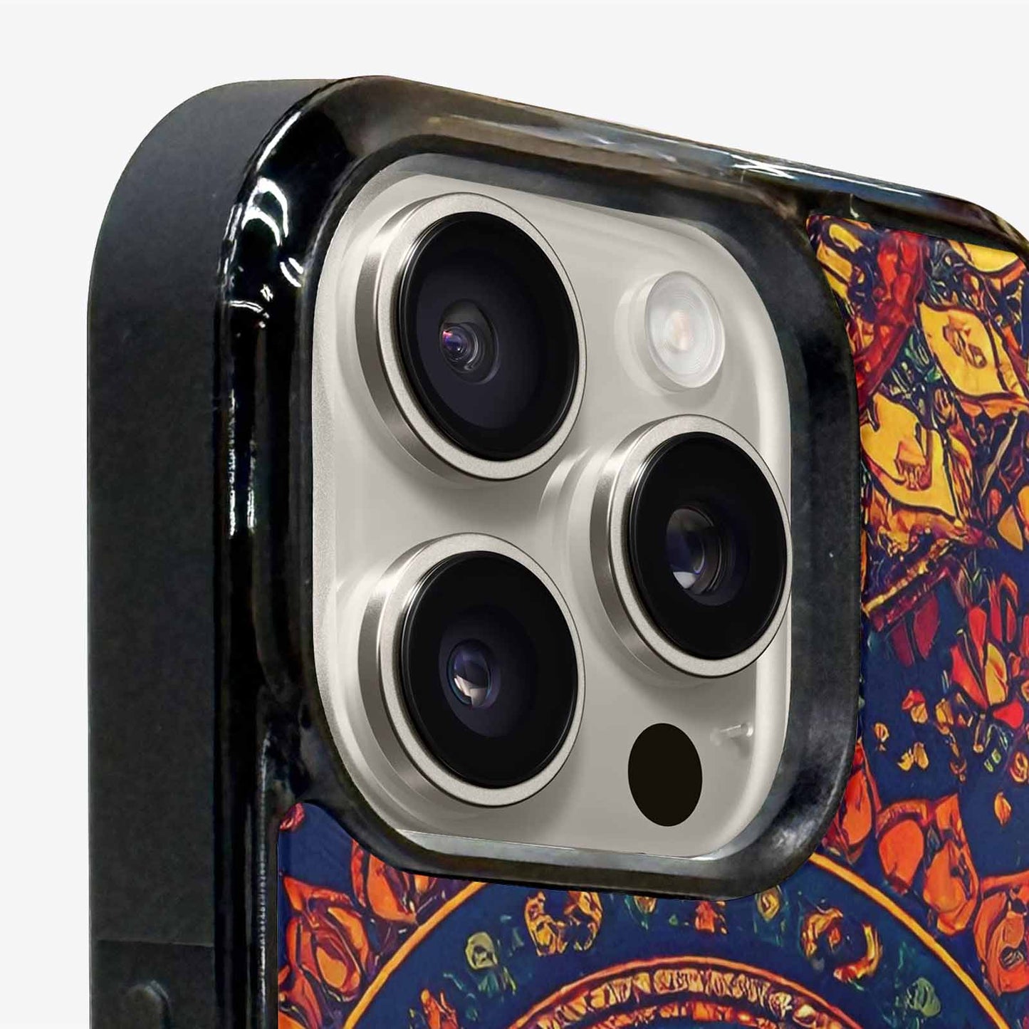 iPhone 15 Pro Max Case — Mandala Lions, Original Design Phone Case