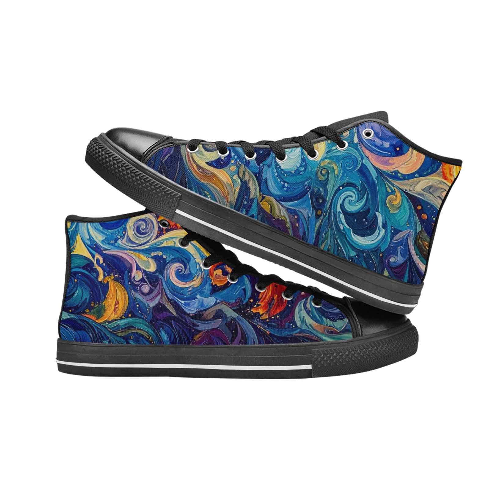 MEN'S Blend All Versions High Top Canvas Dreamcore Custom Sneakers
