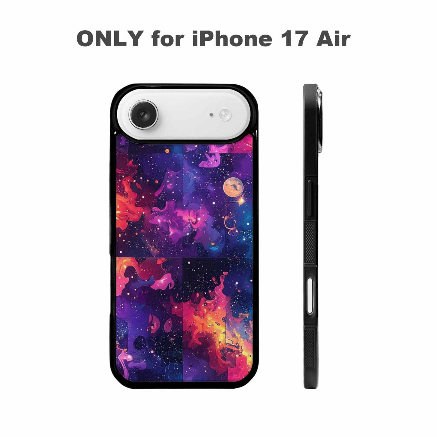 iPhone 17 Air Case — Cosmic Creature And Object Mashup Galaxy, Unique Phone Case Design
