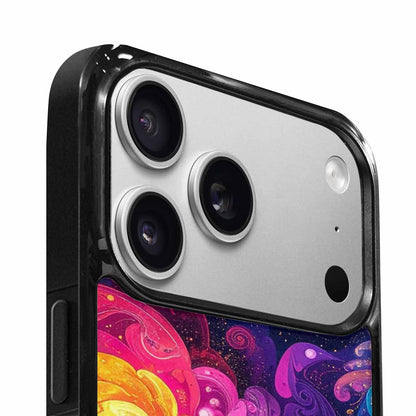 iPhone 17 Pro Max Case — Rose Galaxy Art Seamless Galaxy Space, Custom Art Phone Cover